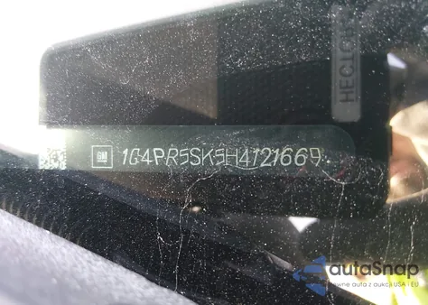 2017 Buick Verano Sport Touring из США, поврежденный, VIN 1G4PR5SK5H4121669